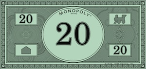 monopoly money